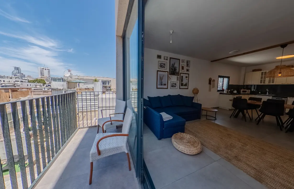 דירה עם 2 מרפסות